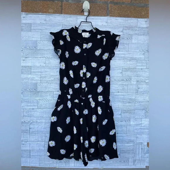 Kate Spade Daisy Dot Crepe Romper size 6 - Picture 3 of 15